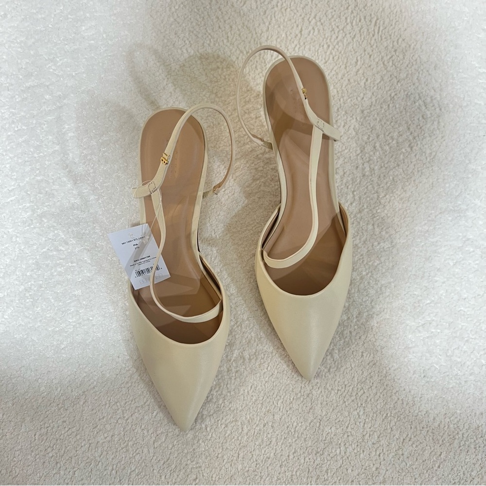 NEW Ted Baker Ppia Leather Slingback Heels